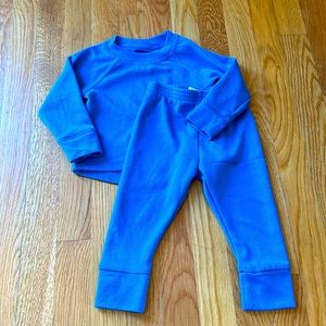 LLBean blue matching set